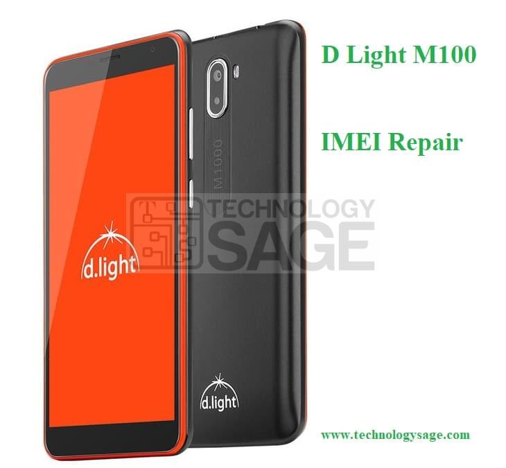 Repair IMEI on D LIGHT M100 With Meta tool Latest version